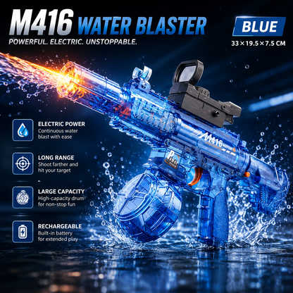 Elektryczny pistolet na wodę M416 !